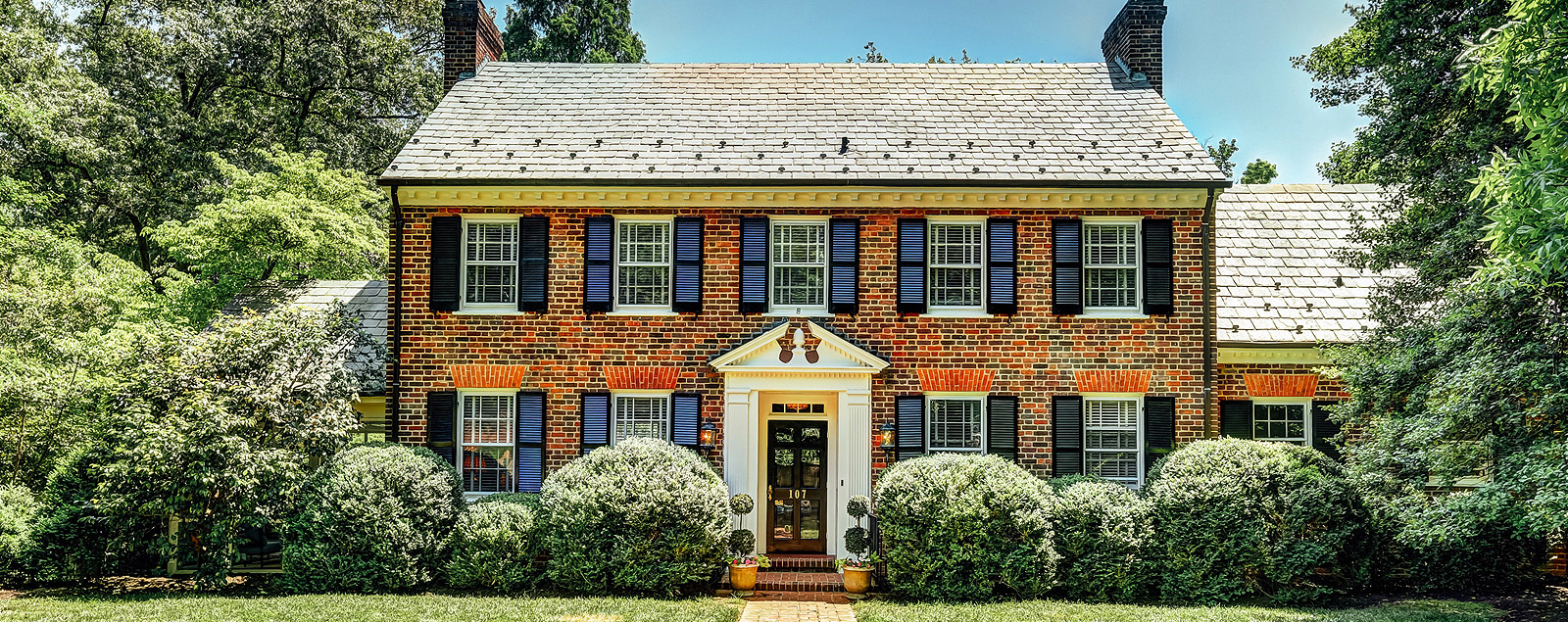 Outside Shot of the House - Davenport Plageman