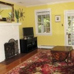 Living Room with gas fireplace